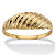 Polished Shrimp-Style Ring in Solid 10k Yellow Gold-11 at PalmBeach Jewelry