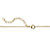 Diamond Accent Fleur-de-Lis Gold-Plated Cross Pendant Necklace 18"-20"-12 at PalmBeach Jewelry