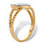 Diamond Accent Heart Ring 18k Gold-Plated-12 at PalmBeach Jewelry