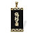 Black Jade "Good Luck, Prosperity & Long Life" Pendant in Solid 10k Yellow Gold-11 at PalmBeach Jewelry