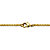 Men's Round Cubic Zirconia Cross Pendant Necklace .65 TCW Gold-Plated 24"-12 at PalmBeach Jewelry