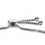 Diamond Accent Bar Silvertone Adjustable Drawstring Bolo Bracelet 9"-12 at Direct Charge presents PalmBeach