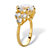 Round-Cut Cubic Zirconia Engagement Ring 7.50 TCW Gold-Plated-12 at PalmBeach Jewelry