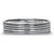 Textured and Polished 5-Piece Bangle Bracelet Set in Silvertone 9"-15 at Direct Charge presents PalmBeach