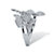Round Pave' Style Cubic Zirconia Butterfly Ring 1 CTW Silvertone-12 at Direct Charge presents PalmBeach