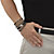 Men's Black Rockawear Sports Watch With 5 Piece Bracelet Set Black Ion-Plated Stainless Steel 10" Adjustable-15 at PalmBeach Jewelry