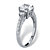 2.38 TCW Round Cubic Zirconia Engagement Anniversary Ring Platinum Plated Sterling Silver-12 at PalmBeach Jewelry