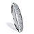 Diamond Cut .925 Sterling Silver Bangle Bracelet 7.75"-11 at PalmBeach Jewelry