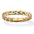 Braided Stackable Band Ring 10K Solid Yellow Gold-11 at PalmBeach Jewelry