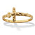 Stackable Crucifix Ring 10K Solid Yellow Gold-11 at PalmBeach Jewelry