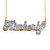 1/8 TCW Diamond 10k Gold Personalized Nameplate Pendant 18"-11 at PalmBeach Jewelry