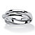 Sterling Silver Tri-Band Rolling Ring-11 at PalmBeach Jewelry