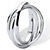 Sterling Silver Tri-Band Rolling Ring-12 at PalmBeach Jewelry