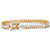 13.25 TCW Marquise-Cut Cubic Zirconia Yellow Gold-Plated Tennis Bracelet 7.50"-11 at Direct Charge presents PalmBeach