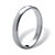 Polished Wedding Ring in Sterling Silver (2.5mm)-12 at PalmBeach Jewelry