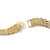 Men's Personalized Panther-Link I.D. Bracelet in Yellow Gold Tone 8"-12 at Direct Charge presents PalmBeach