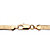 Superflex Herringbone Chain in Yellow Gold Tone 18" (5.5mm)-12 at PalmBeach Jewelry