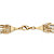 Multi-Strand Cobra-Link Waterfall Necklace in Yellow Gold Tone 30"-12 at PalmBeach Jewelry