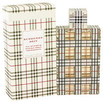 Burberry Brit by Burberrys for Women Eau De Parfum Spray 3.4 oz