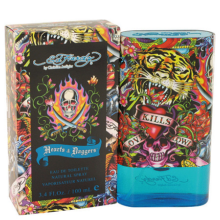 Ed hardy Hearts & Daggers for Him by Christian Audigier 3.4 oz. EDT Spray at Direct Charge presents PalmBeach