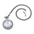 Men's Genuine Walking Liberty Silver Half Dollar Coin Pocket Watch in Silvertone-11 at Direct Charge presents PalmBeach