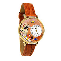 Personalized Artist Watch in gold or silver case