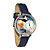 Personalized Footprints Watch in gold or silver case-12 at Direct Charge presents PalmBeach